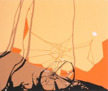 Autumnal Eye 		14.75” x 17.5” 		acrylic on panel	2003
